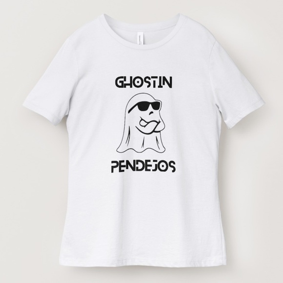Tops - Ghostin Pendejos Tshirt